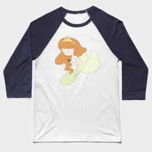 Mermaid Princess Treatment Baseball T-Shirt